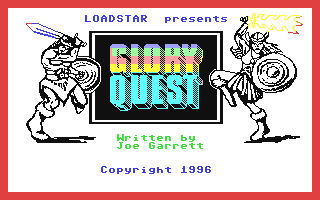 Glory Quest Title Screen